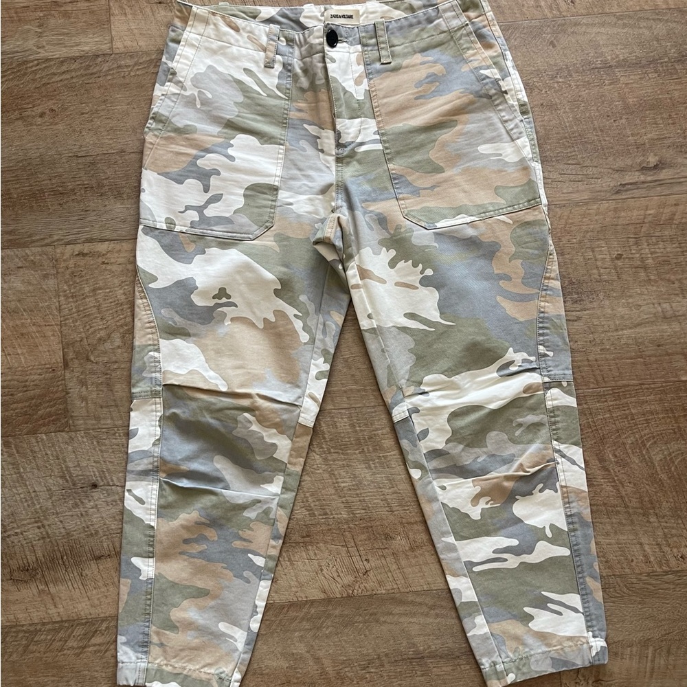 Zadig & Voltaire Neutral Toned Pants